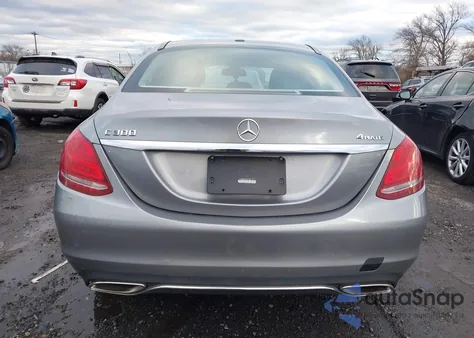 2015 Mercedes-Benz C 300 4Matic from USA, damaged, VIN 55SWF4KB4FU037169
